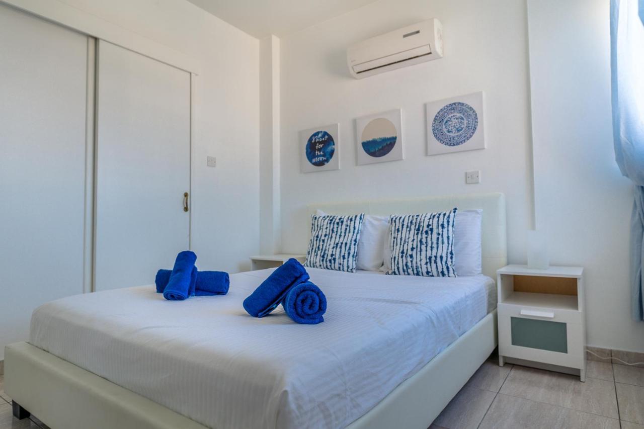 شقة Makenzy Seaview Penthouse لارنكا المظهر الخارجي الصورة