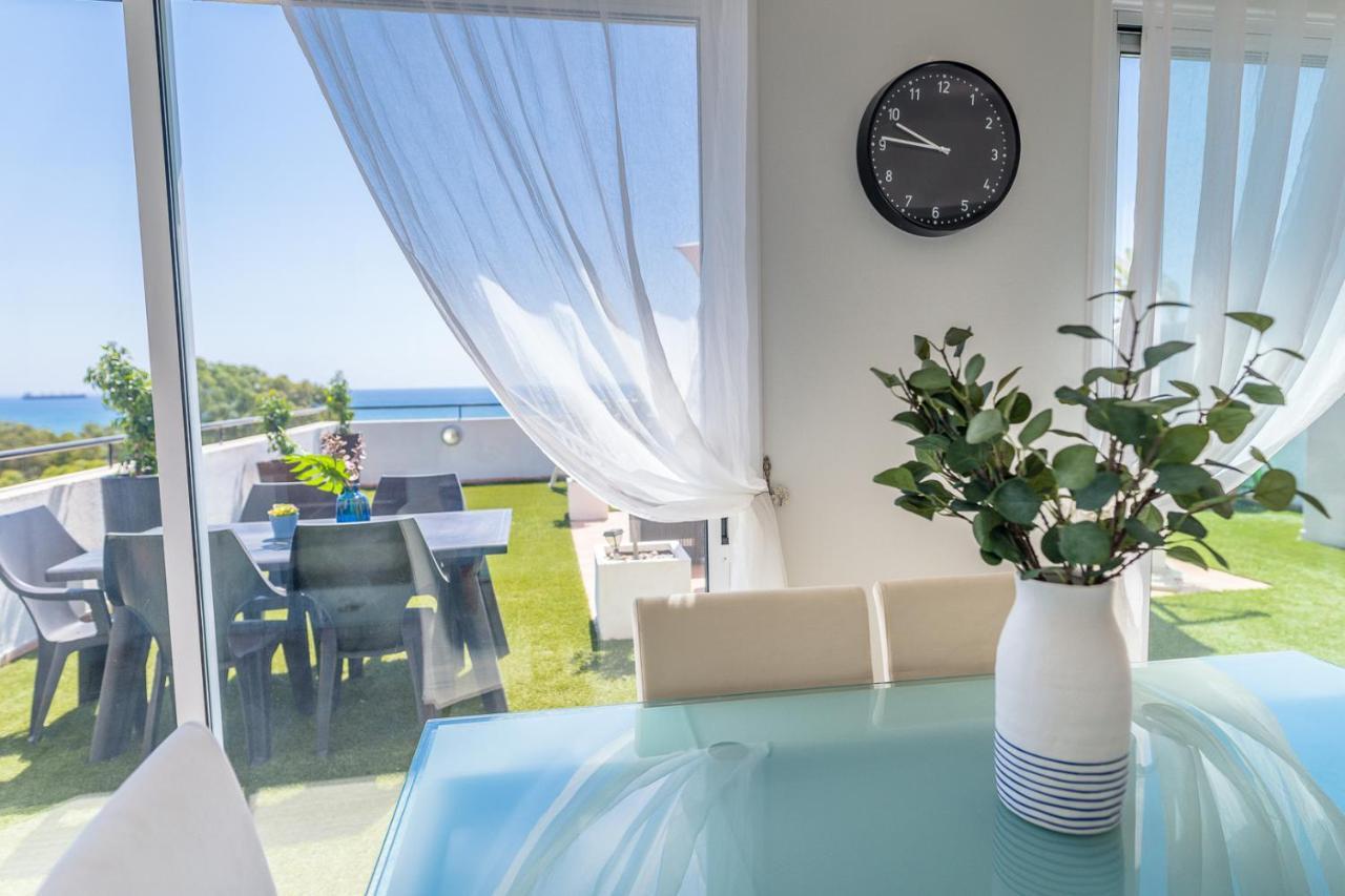 شقة Makenzy Seaview Penthouse لارنكا المظهر الخارجي الصورة